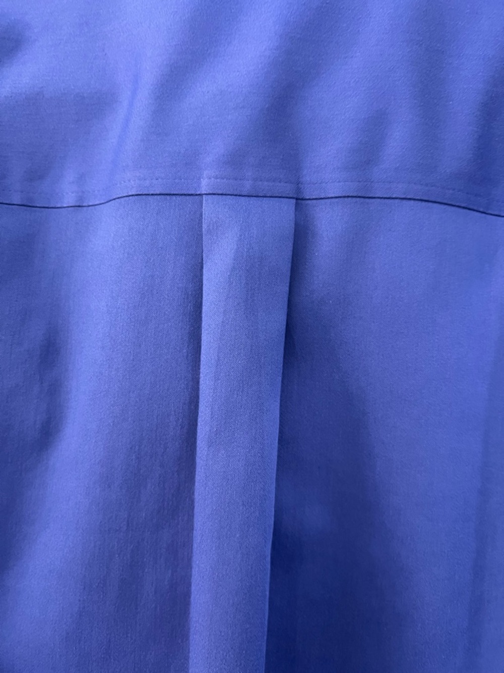 NWOT Chico's Vibrant Periwinkle 3/4-Sleeve Easy Care Button Down Blouse - Picture 7 of 10
